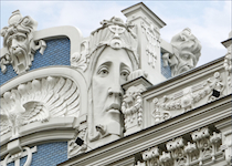 A Private Riga Art Nouveau Tour & Riga Old Town walking Tour, 4 hrs